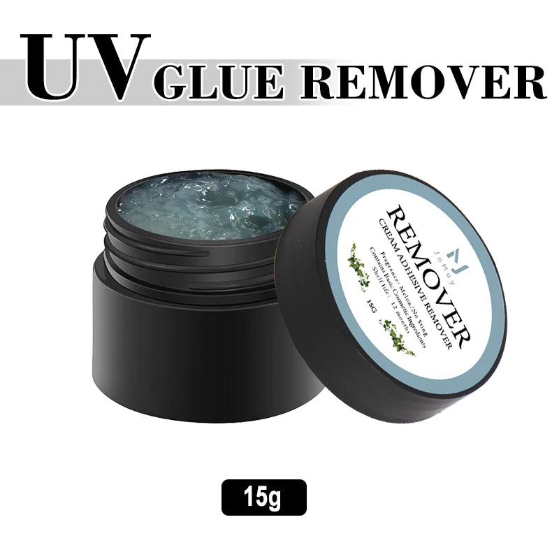 15g Eyelash Glue Lash Extensions UV Glue Remover Cream Professional Makeup Tools Lash Glue Remover Cream UV Eyelash Extension