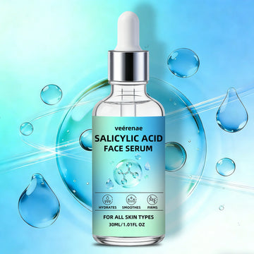 SALICYLIC ACID FACE SERUM - Boosts skin freshness, balances oil, non-irritating & hydrating. Gentle formula for all skin types