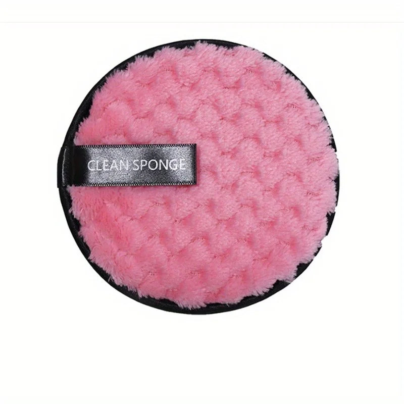 1 Piece Makeup Remover Pad, Cosmetics, Reusable Face Towel, Makeup Wipes, Cloth, Washable Cotton Pad, Care Cleansing Puff Tool