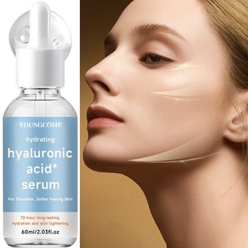 Hyaluronic Acid Hydrating Serum - Deep Moisture Essence for Smooth, Soft Skin | Long-Lasting Hydration & Improved Texture