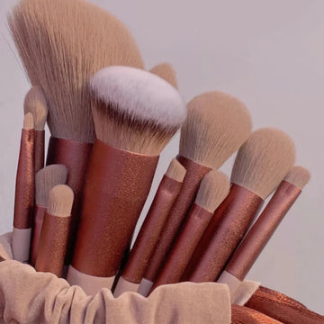 Makeup Brushes Set 13pcs Makeup Brushes For Foundation Eye Shadows  Brush Sets Complete Set Of Makeup Brushes Soft Packaging Bag